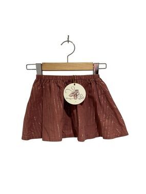 KONGES SLOJD Stylish Ginger Blush Kids Skirt - 12-18m *flexible